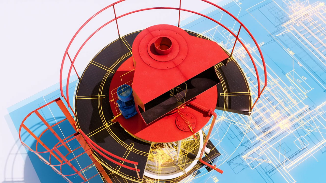 立式搅拌机动画制作 立式搅拌机动画制作