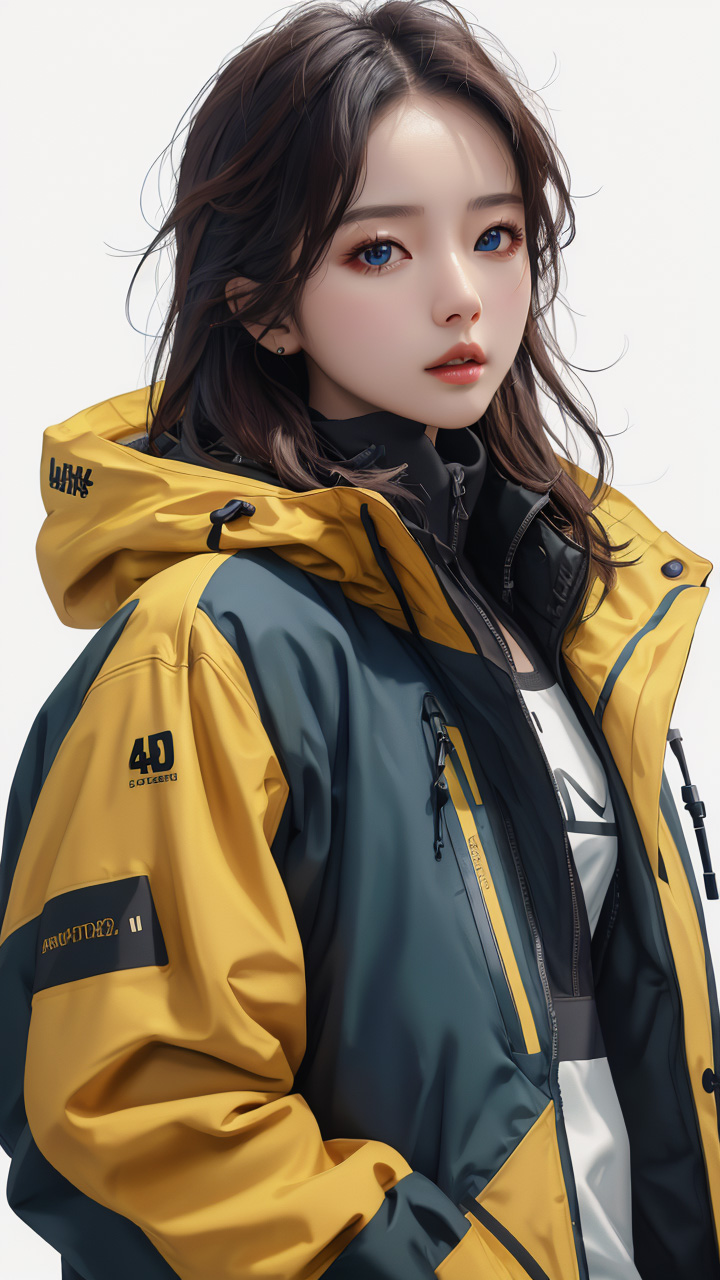 冲锋衣面料模拟