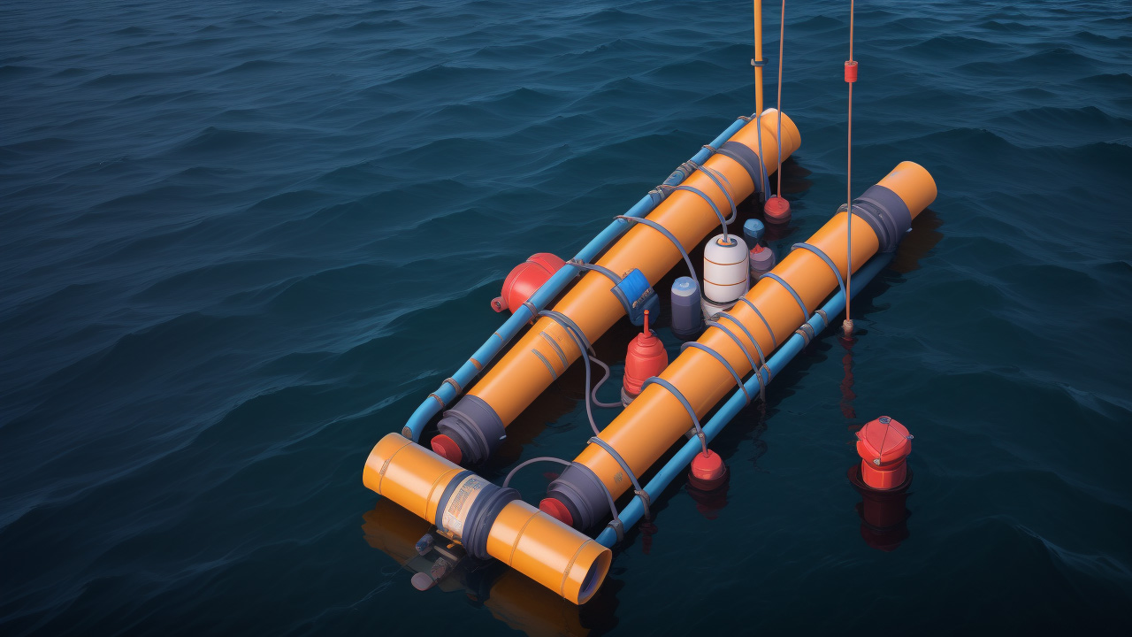 震荡水柱式装置