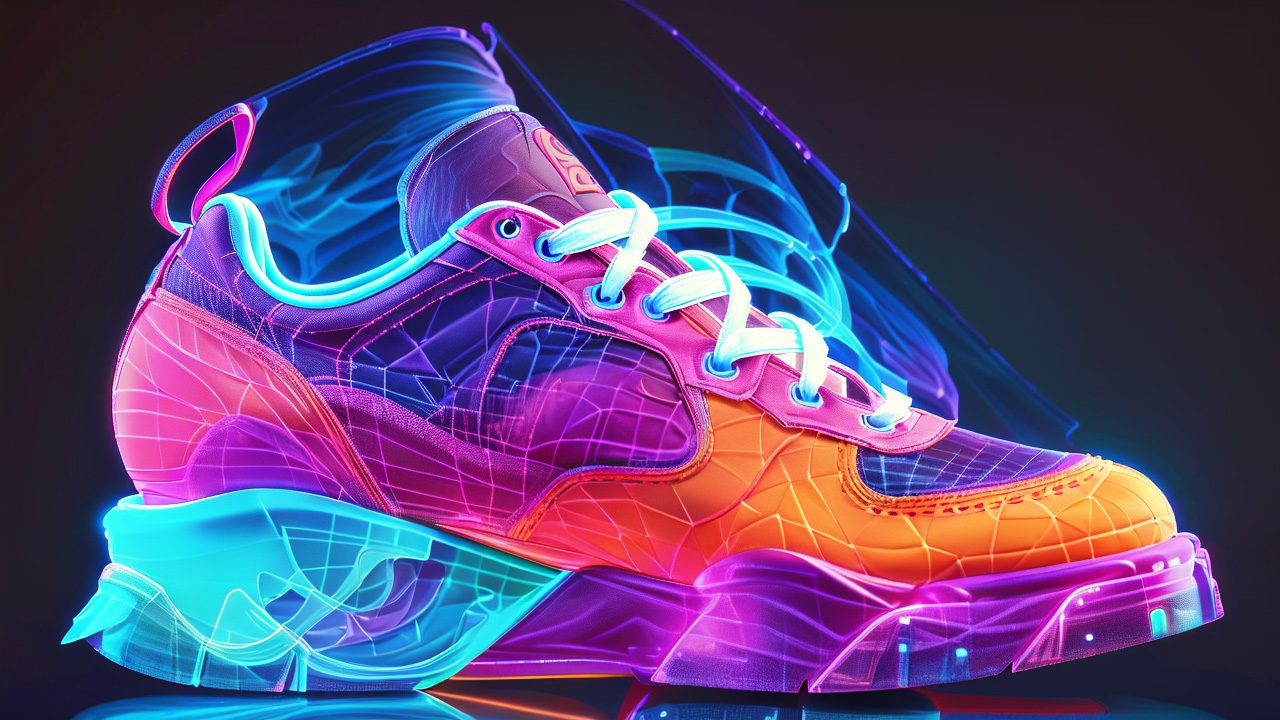 休闲鞋颜色变化