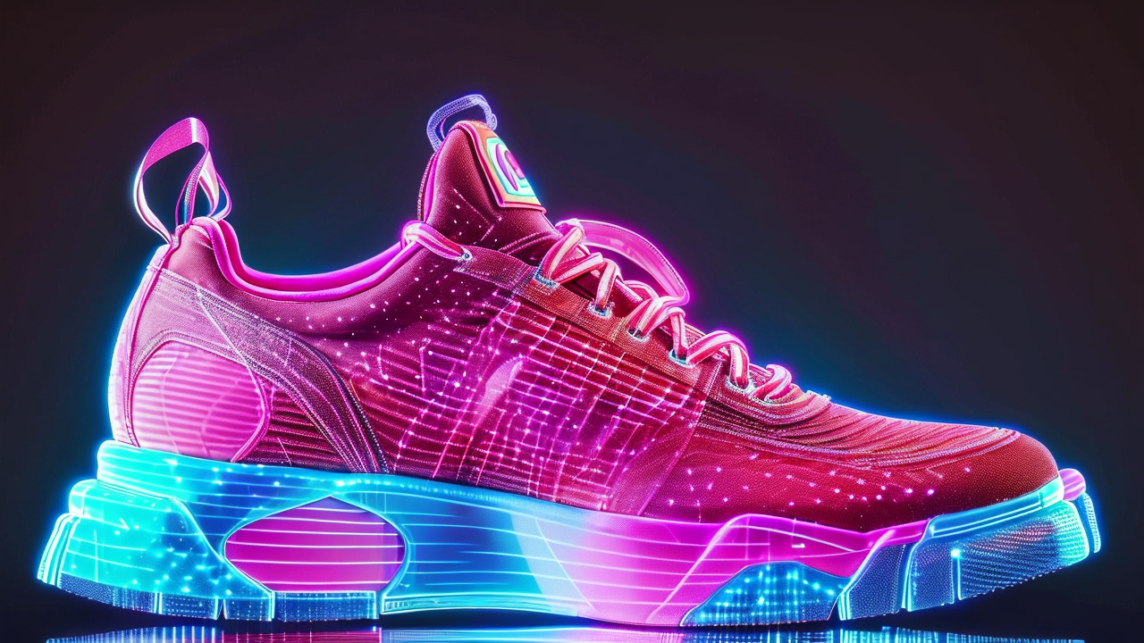 休闲鞋材质表现