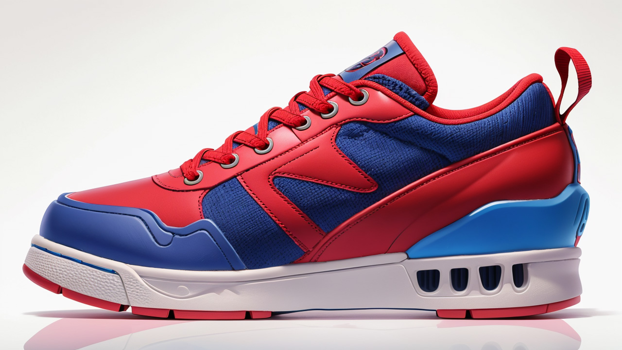 休闲鞋细节展示