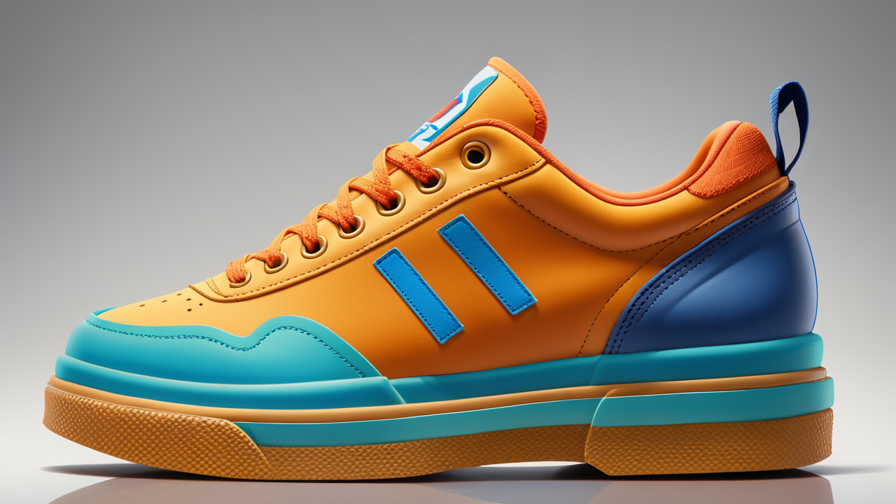 休闲鞋数字模型