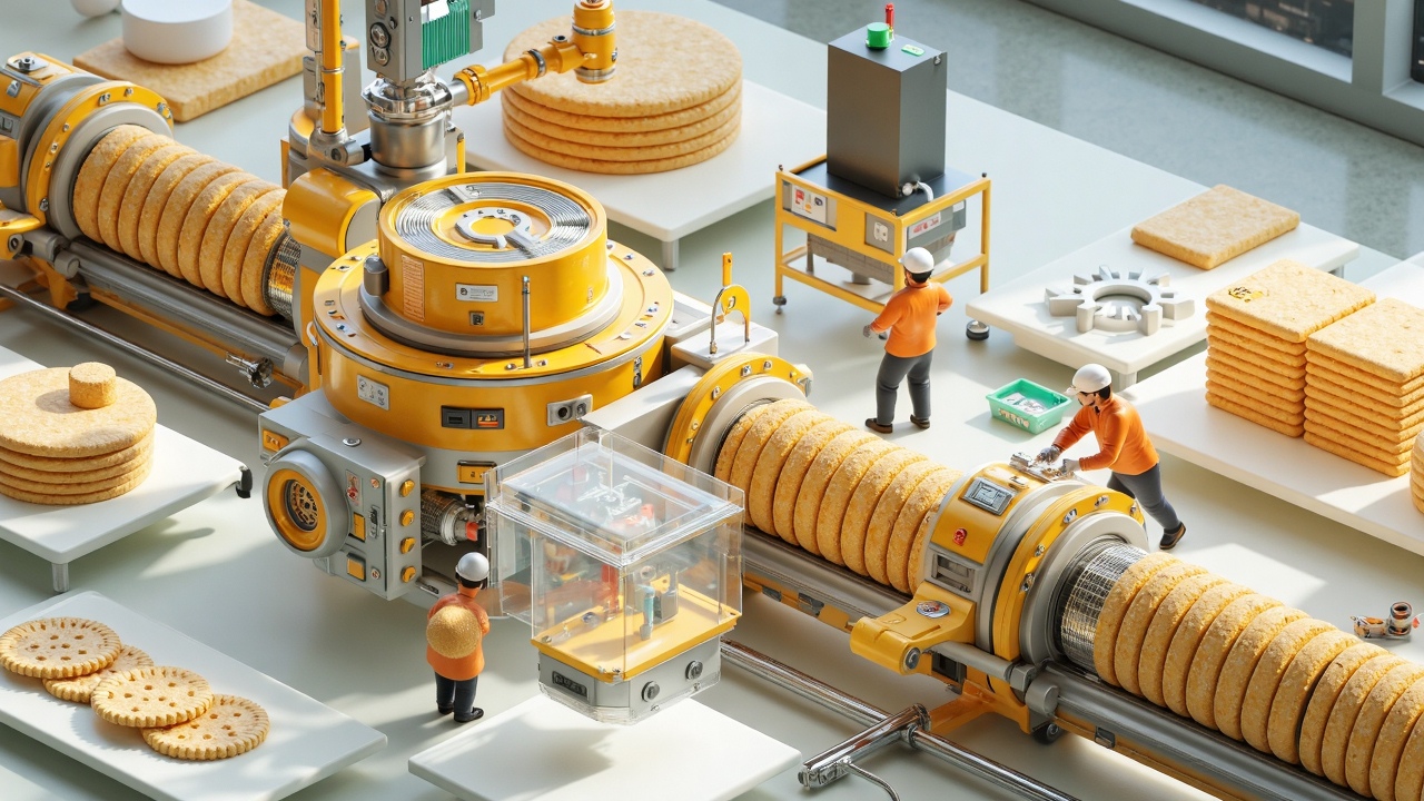 饼干生产流程